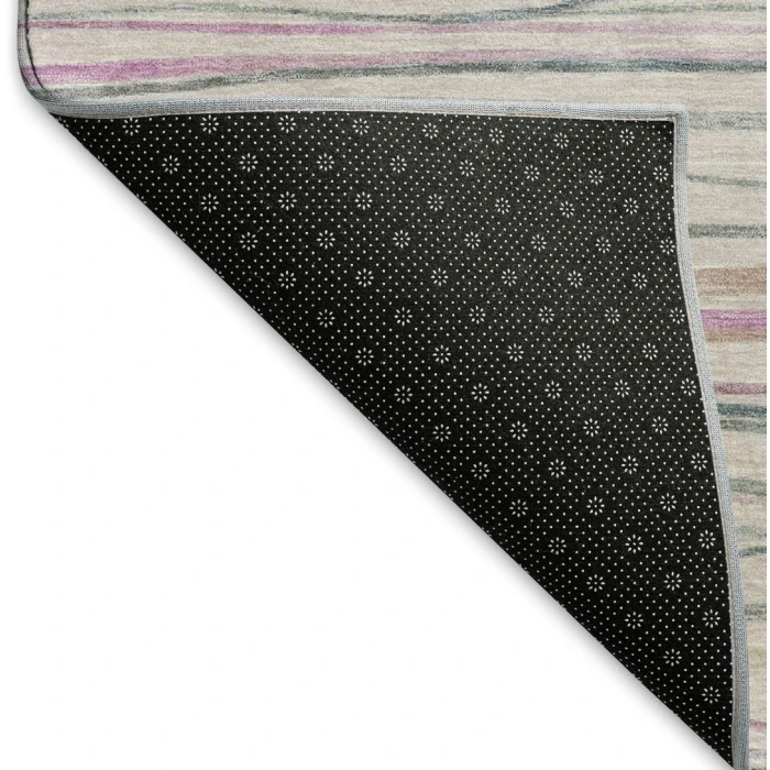 Addison Mayfield Pink AMF1603 - 8ft. Round Rug