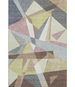Addison Mayfield Brown AMF1609 - 8ft. Round Rug