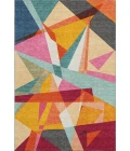 Addison Mayfield Orange AMF1609 - 8ft. Round Rug