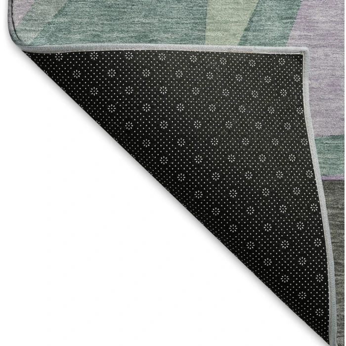 Addison Mayfield Purple AMF1609 - 8ft. Round Rug