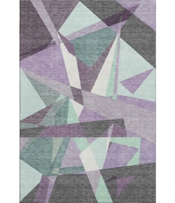 Addison Mayfield Purple AMF1609 - 8ft. Round Rug