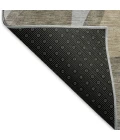 Addison Mayfield Brown AMF1609 - 8ft. Round Rug