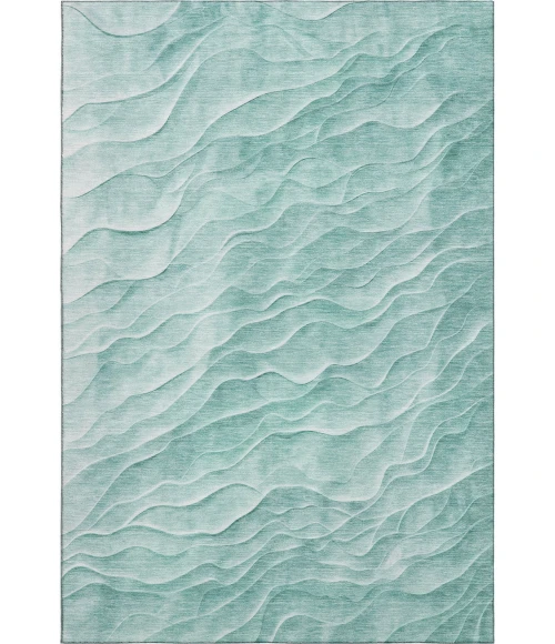 Addison Mayfield Teal AMF1614 8ft. x 10ft. Rect. Rug