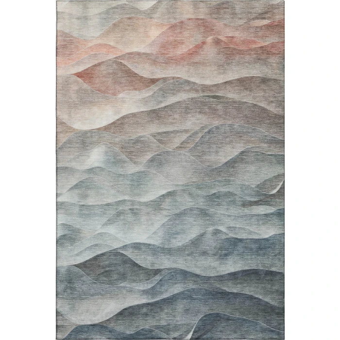 Addison Mayfield Teal AMF1618 2ft. 3in. x 7ft. 6in. Rect. Rug