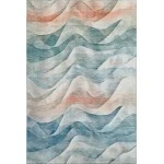 Addison Mayfield Teal AMF1619 2ft. 3in. x 7ft. 6in. Rect. Rug
