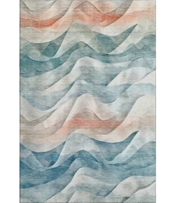 Addison Mayfield Teal AMF1619 8ft. x 10ft. Rect. Rug