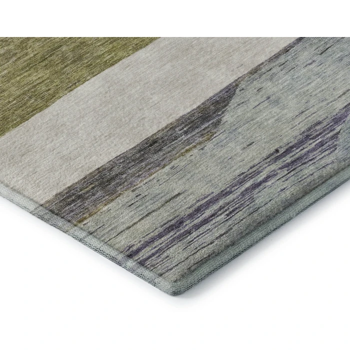 Addison Mayfield Green AMF1624 - 8ft. Round Rug