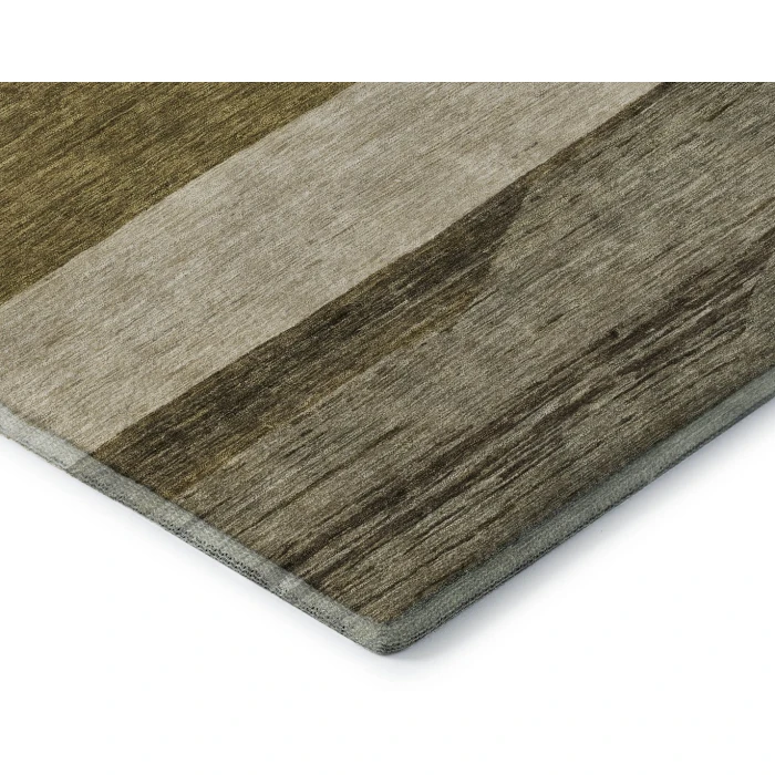 Addison Mayfield Brown AMF1624 - 8ft. Round Rug