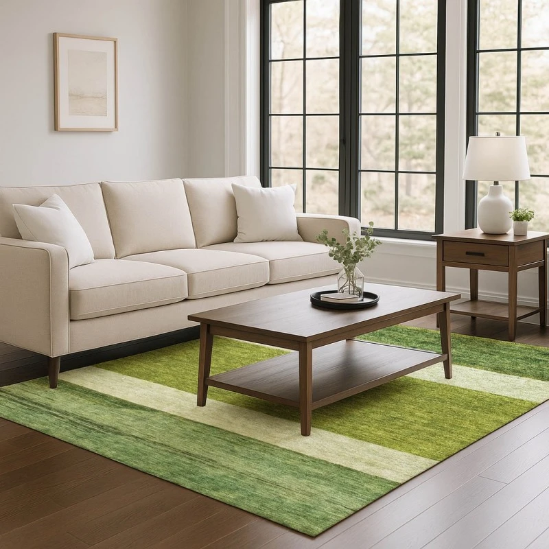Addison Mayfield Green AMF1624 - 8ft. Round Rug