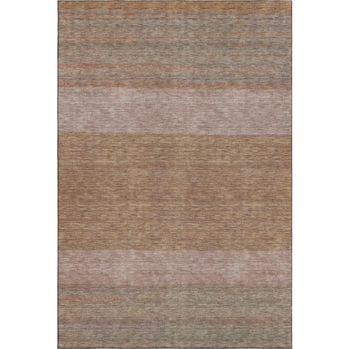 Addison Mayfield Orange AMF1624 - 8ft. Round Rug