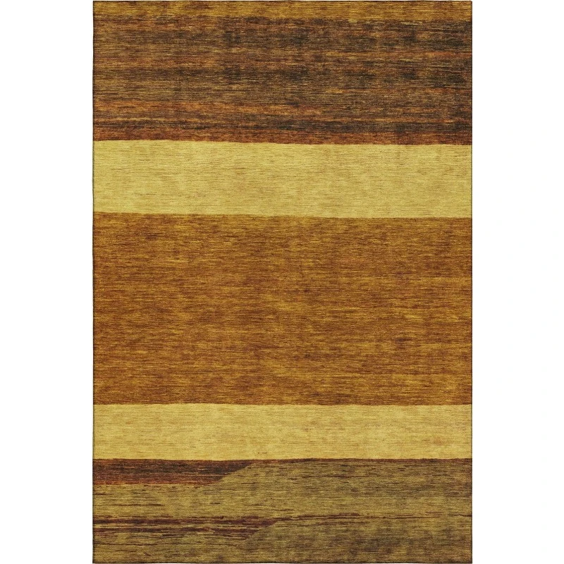 Addison Mayfield Orange AMF1624 - 8ft. Round Rug