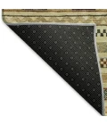 Addison Mayfield Brown AMF1625 - 8ft. Round Rug