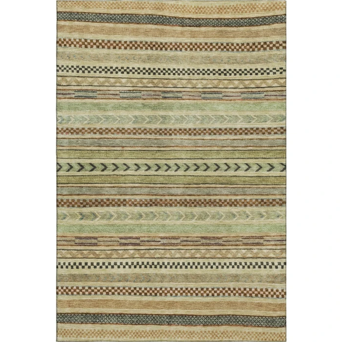 Addison Mayfield Brown AMF1625 - 8ft. Round Rug