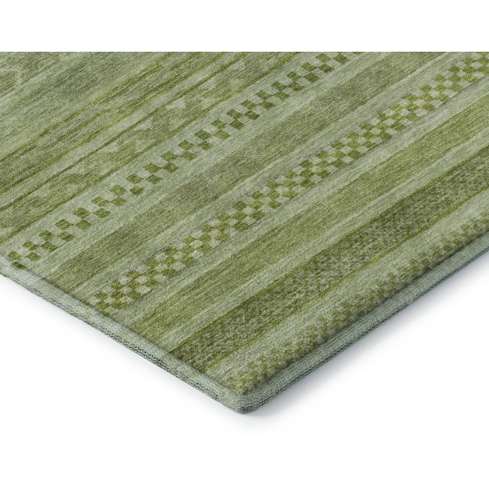 Addison Mayfield Green AMF1625 - 8ft. Round Rug