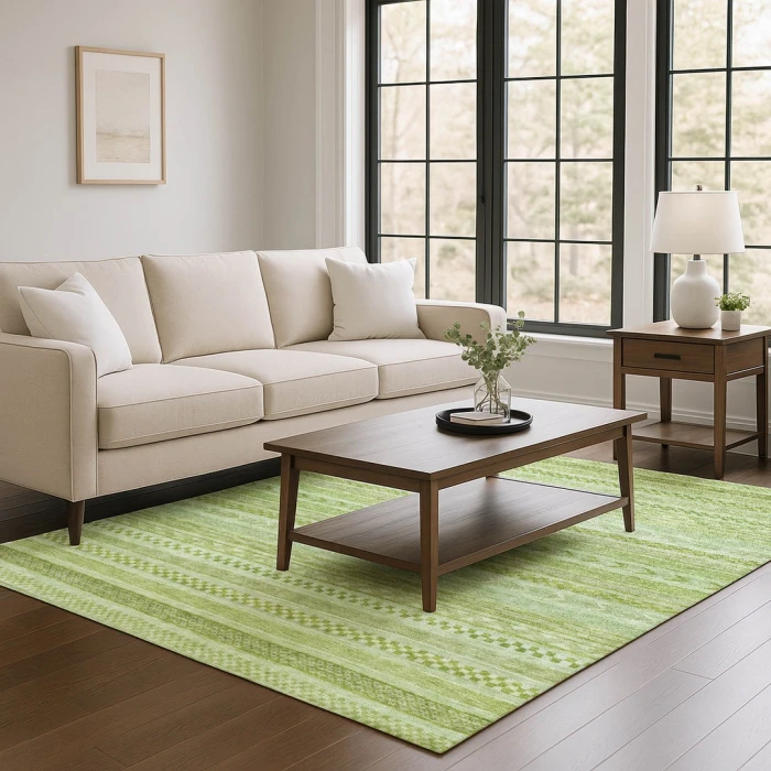 Addison Mayfield Green AMF1625 - 8ft. Round Rug