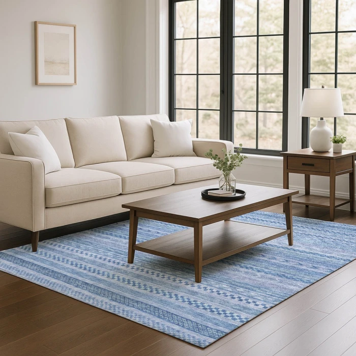 Addison Mayfield Blue AMF1625 9ft. x 12ft. Rect. Rug