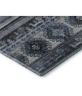 Addison Mayfield Blue AMF1626 - 8ft. Round Rug