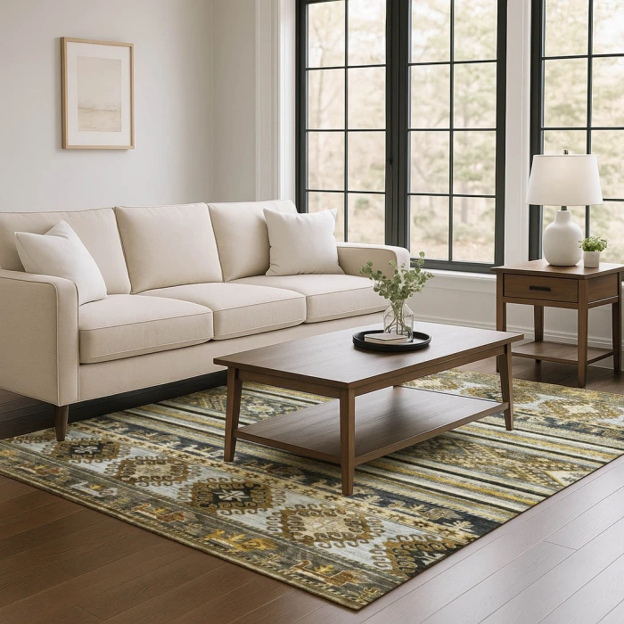 Addison Mayfield Brown AMF1626 9ft. x 12ft. Rect. Rug