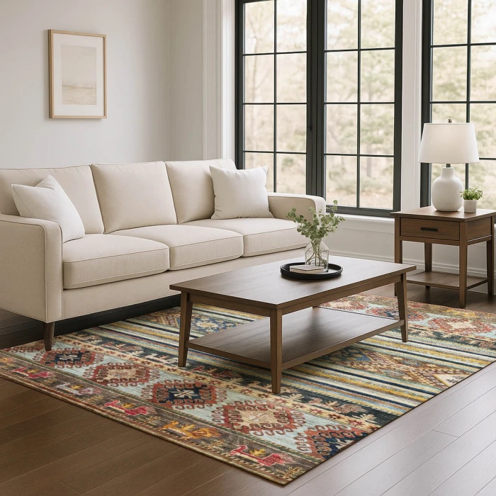 Addison Mayfield Orange AMF1626 9ft. x 12ft. Rect. Rug
