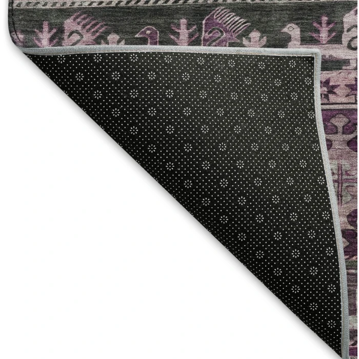 Addison Mayfield Purple AMF1626 - 8ft. Round Rug