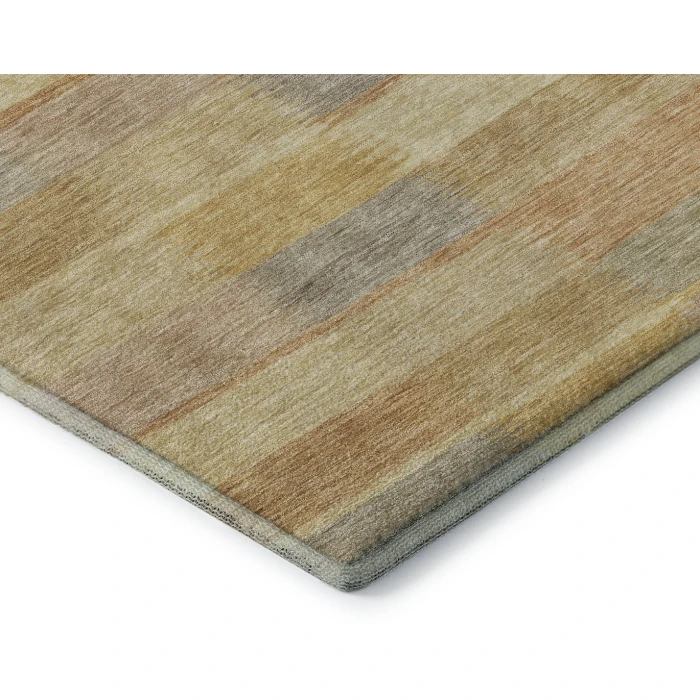 Addison Mayfield Gold AMF1628 - 8ft. Round Rug