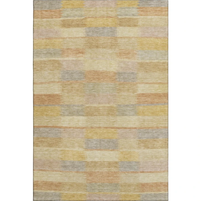Addison Mayfield Gold AMF1628 - 8ft. Round Rug