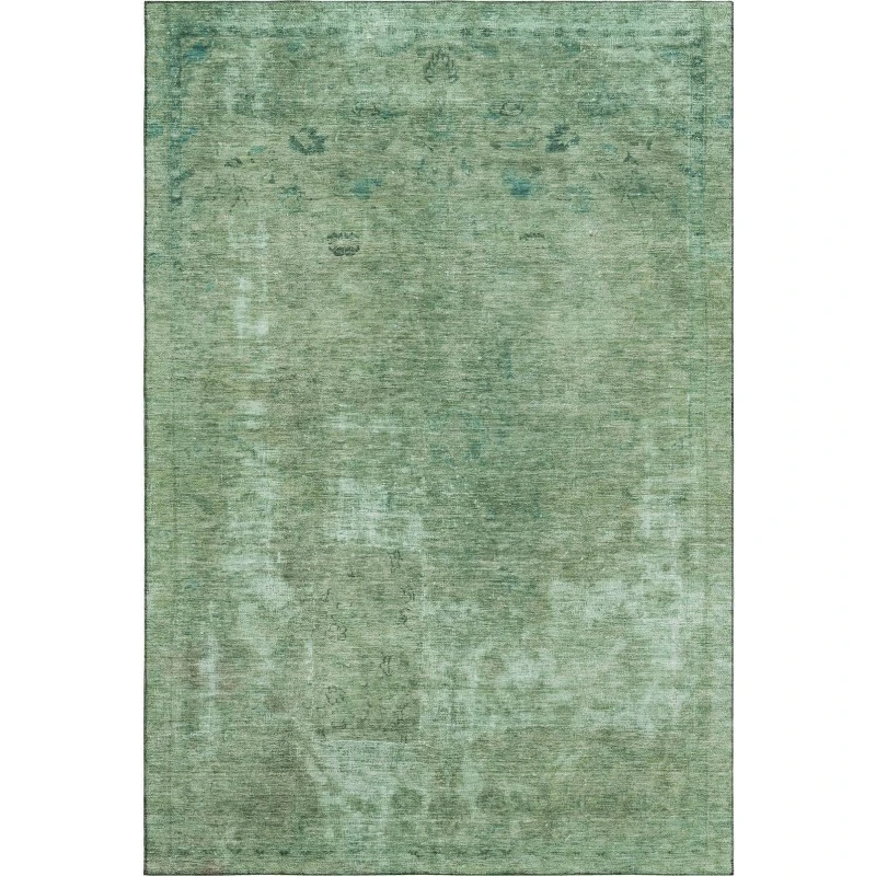 Addison Mayfield Green AMF1629 - 8ft. Round Rug