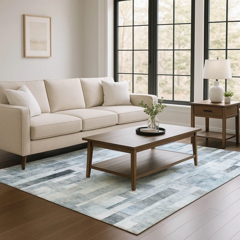 Addison Mayfield Blue AMF1630 5ft. x 7ft. 6in. Rect. Rug