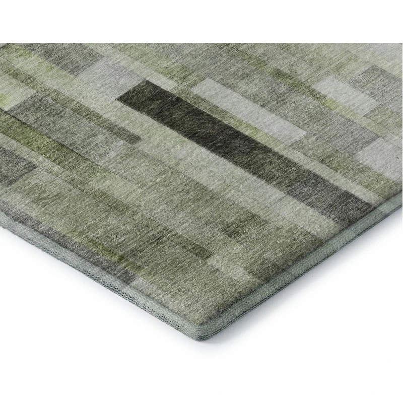 Addison Mayfield Green AMF1630 - 8ft. Round Rug