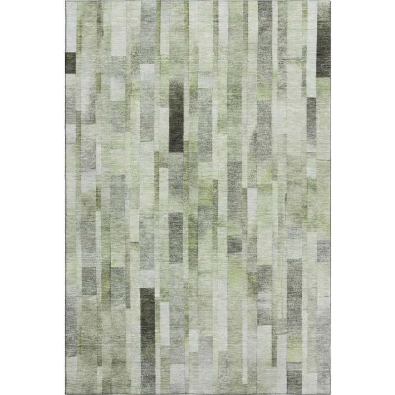 Addison Mayfield Green AMF1630 - 8ft. Round Rug