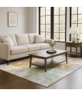 Addison Mayfield Orange AMF1632 - 8ft. Round Rug