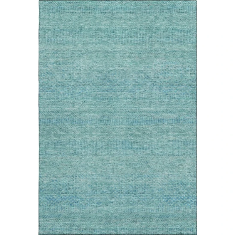 Addison Mayfield Teal AMF1634 - 8ft. Round Rug