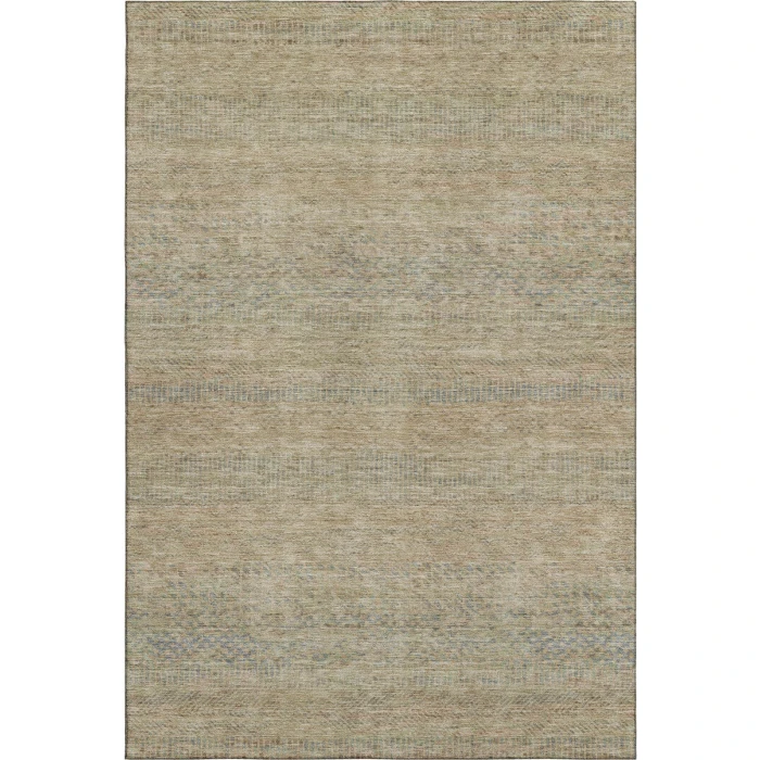 Addison Mayfield Brown AMF1634 - 8ft. Round Rug