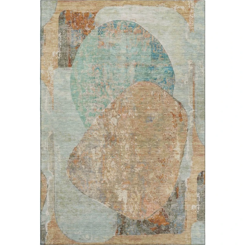 Addison Mayfield Teal AMF1635 5ft. x 7ft. 6in. Rect. Rug