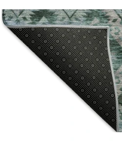 Addison Mayfield Green AMF1637 - 8ft. Round Rug