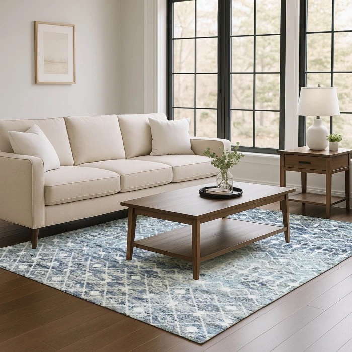Addison Mayfield Blue AMF1638 5ft. x 7ft. 6in. Rect. Rug