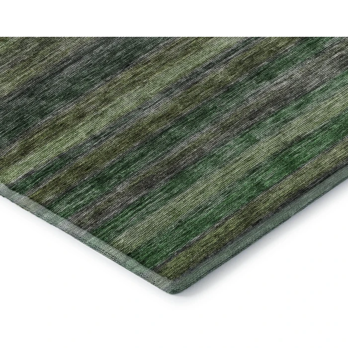 Addison Mayfield Green AMF1639 - 8ft. Round Rug