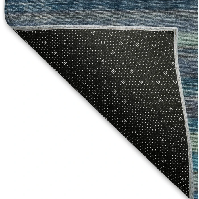 Addison Mayfield Blue AMF1639 - 8ft. Round Rug