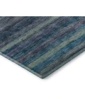 Addison Mayfield Blue AMF1639 - 8ft. Round Rug