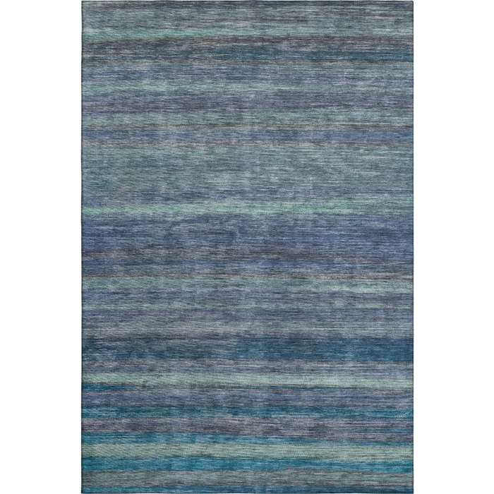 Addison Mayfield Blue AMF1639 - 8ft. Round Rug