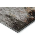 Addison Mayfield Gray AMF1640 - 8ft. Round Rug