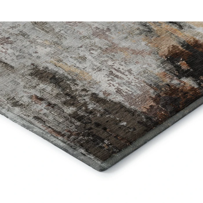 Addison Mayfield Gray AMF1640 - 8ft. Round Rug
