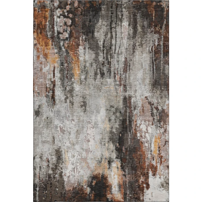 Addison Mayfield Gray AMF1640 - 8ft. Round Rug