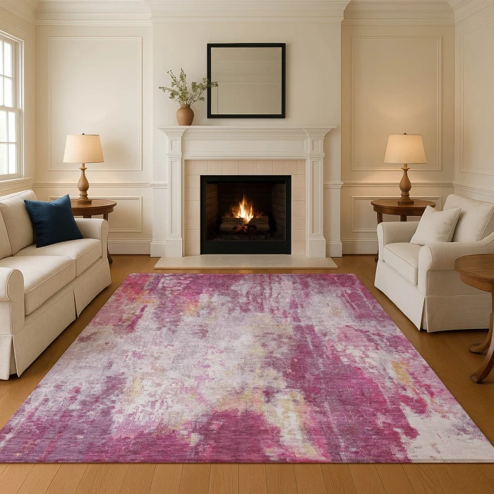 Addison Mayfield Pink AMF1640 2ft. 3in. x 7ft. 6in. Rect. Rug