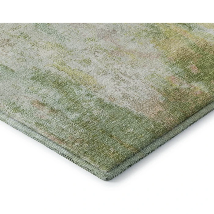 Addison Mayfield Green AMF1640 - 8ft. Round Rug