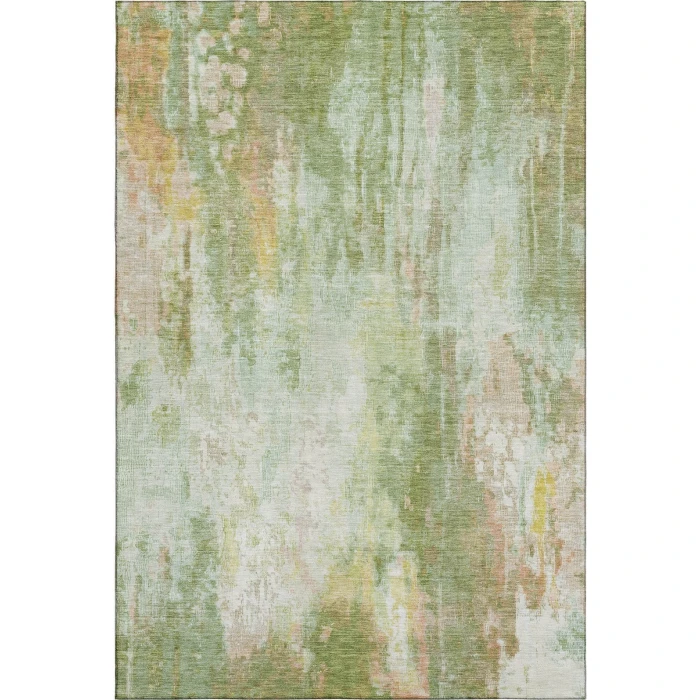 Addison Mayfield Green AMF1640 - 8ft. Round Rug