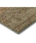 Addison Mayfield Orange AMF1641 - 8ft. Round Rug