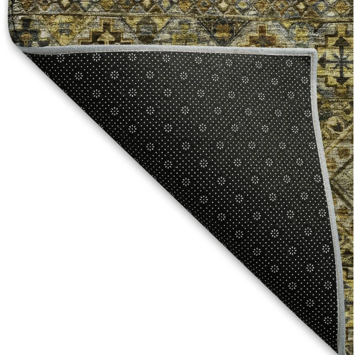Addison Mayfield Gray AMF1641 - 8ft. Round Rug
