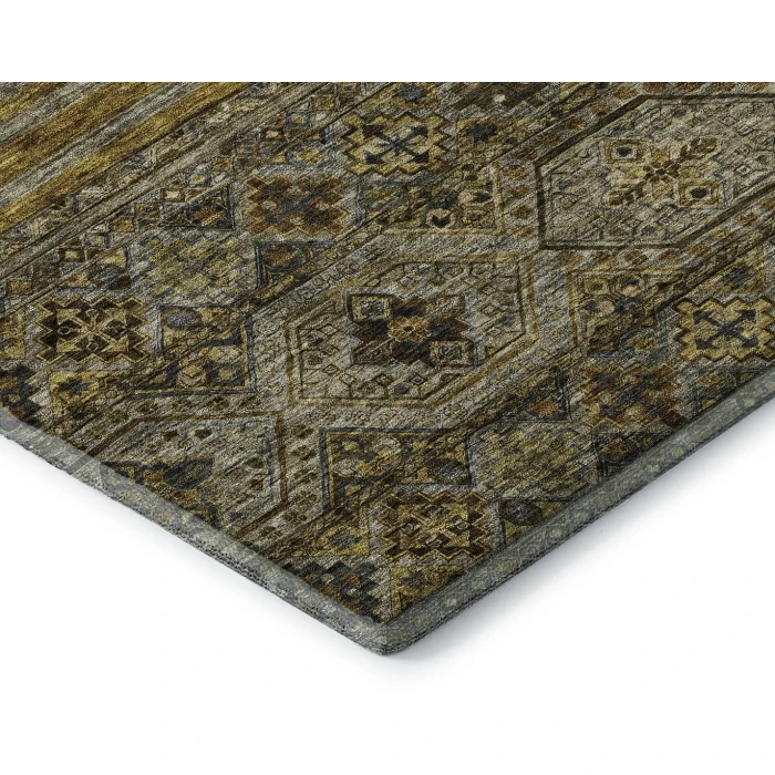 Addison Mayfield Gray AMF1641 - 8ft. Round Rug