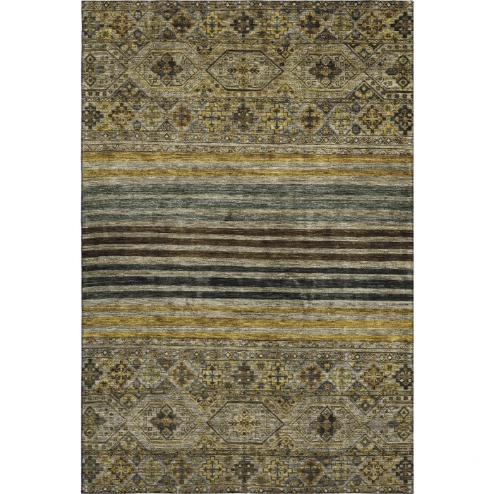 Addison Mayfield Gray AMF1641 - 8ft. Round Rug